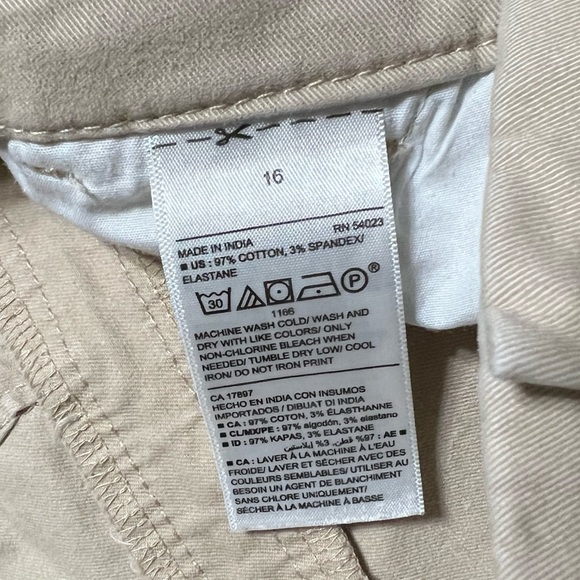 Old Navy Tan Khaki Skinny Pants Business Casual Dress Plus Women’s Sz 16 - Picture 5 of 10